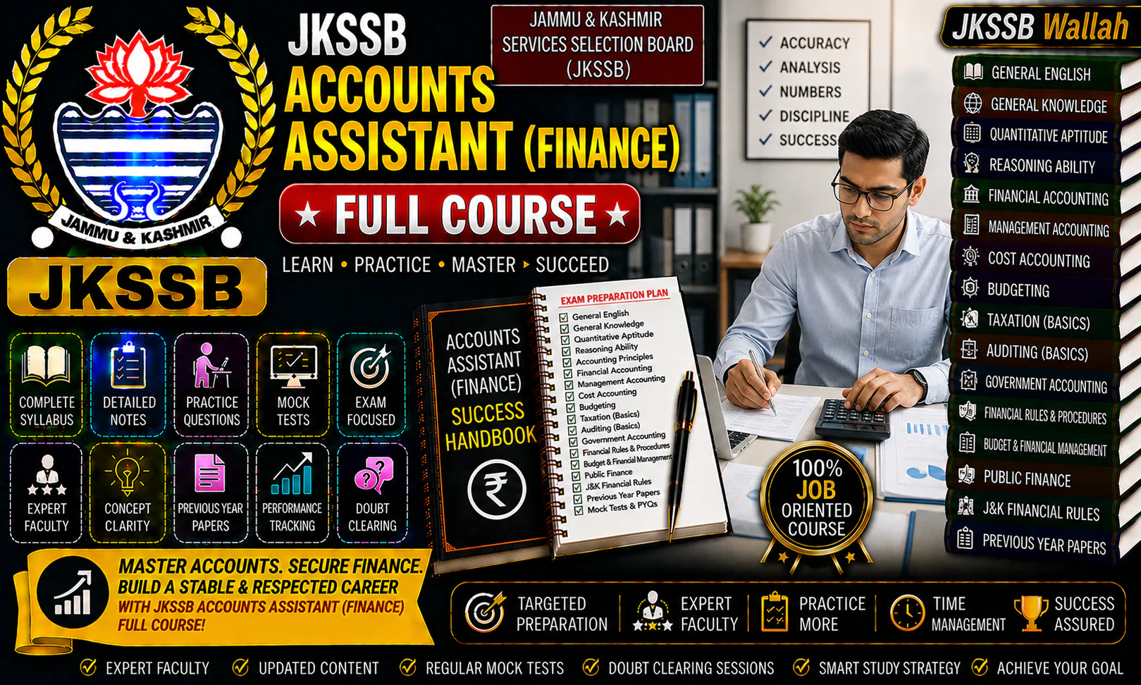 JKSSB Accounts Assistant (Finance) (FAA) Full Course