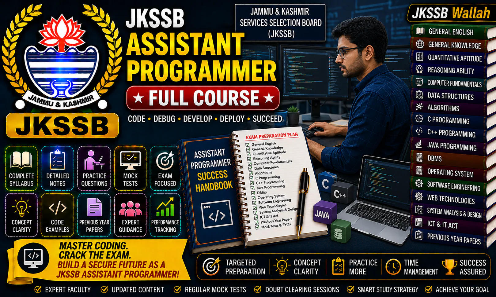 JKSSB Assistant Programmer Full Course
