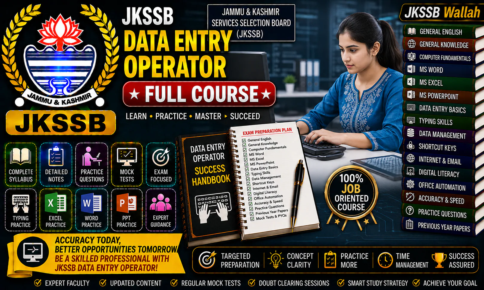 JKSSB Data Entry Operator Full Course