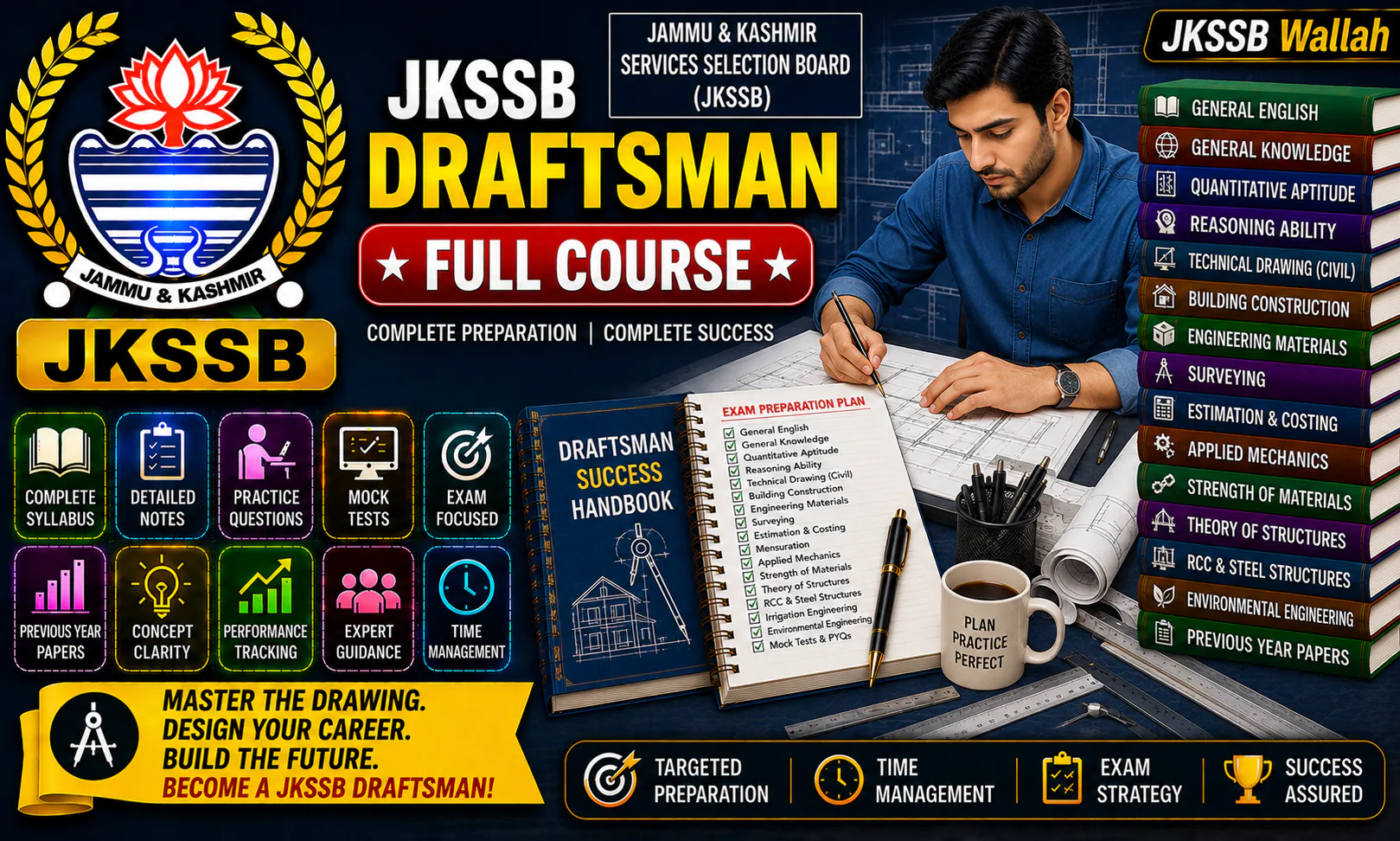 JKSSB Draftsman Full Course