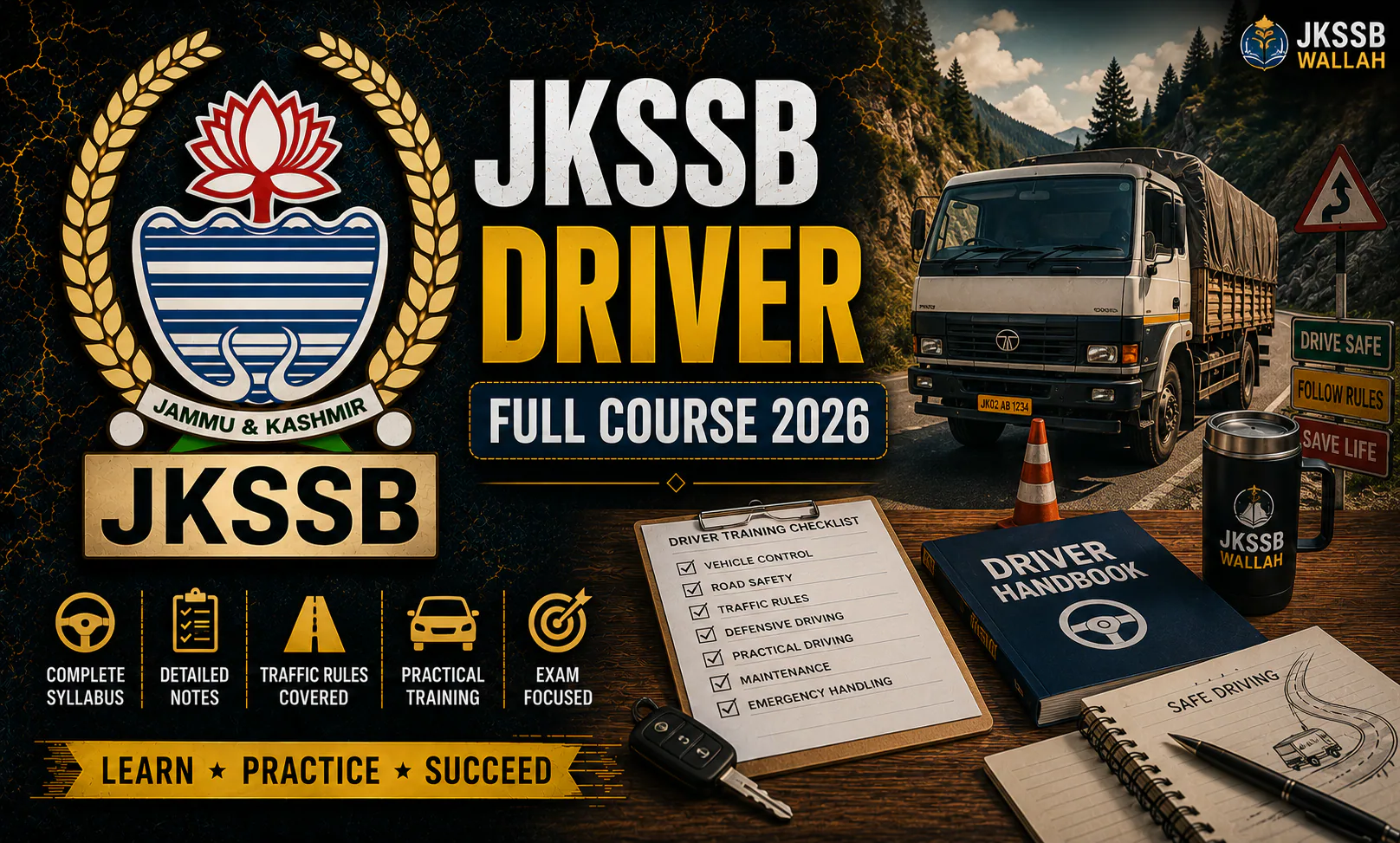 JKSSB Driver Full Course