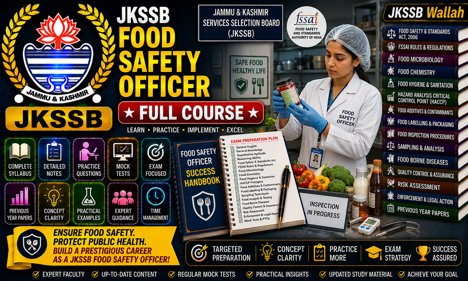 JKSSB Food Safety Officer Full Course