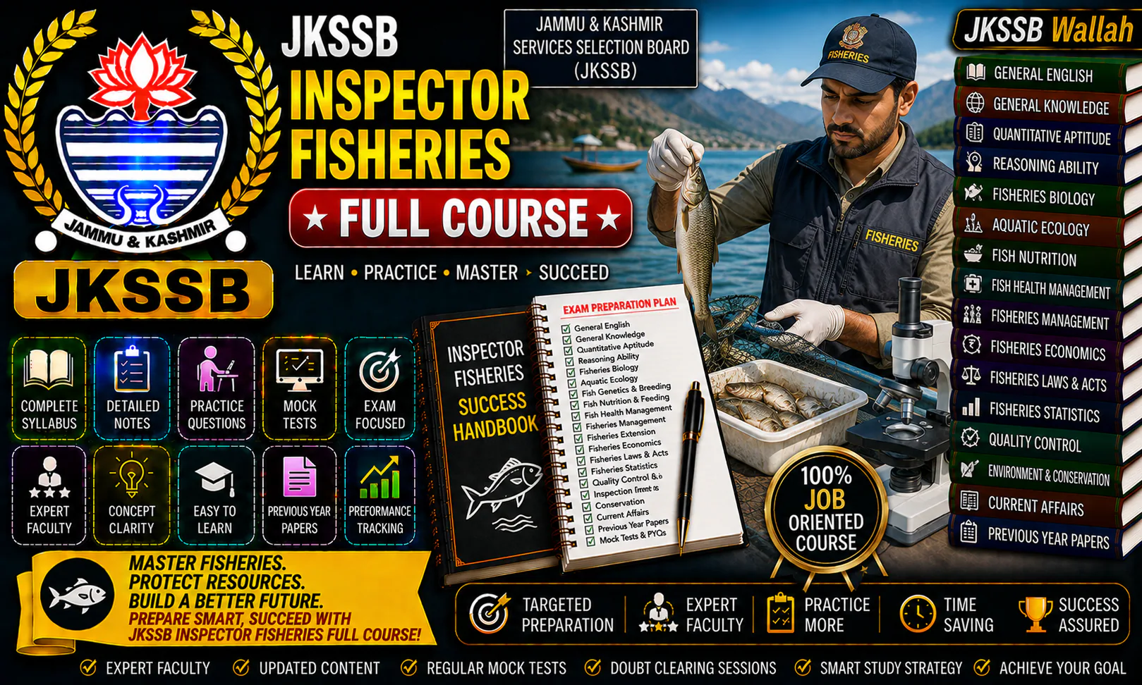 JKSSB Inspector Fisheries Full Course
