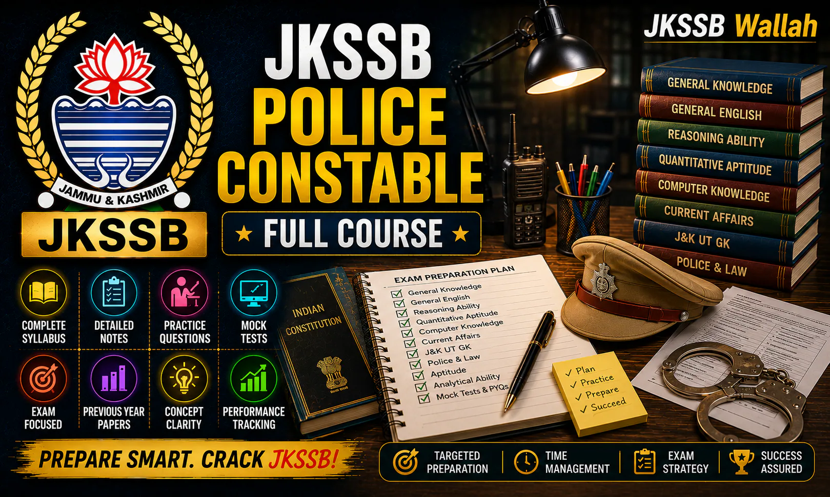 JKSSB Police Constable Full Course