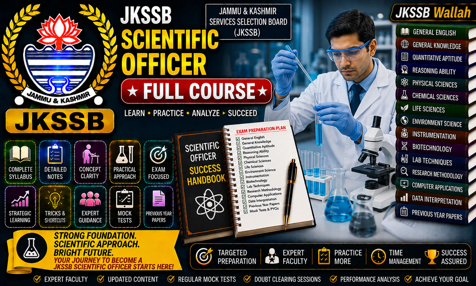 JKSSB Scientific Officer Full Course