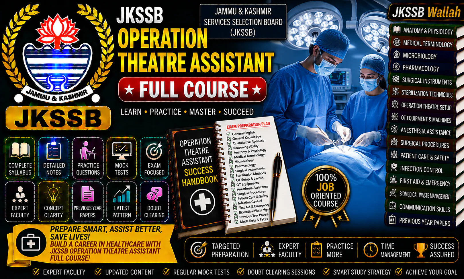 JKSSB Theatre Assistant Full Course
